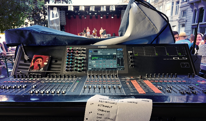 Luisterplein, Gentse Feesten FOH-mixen vaste band